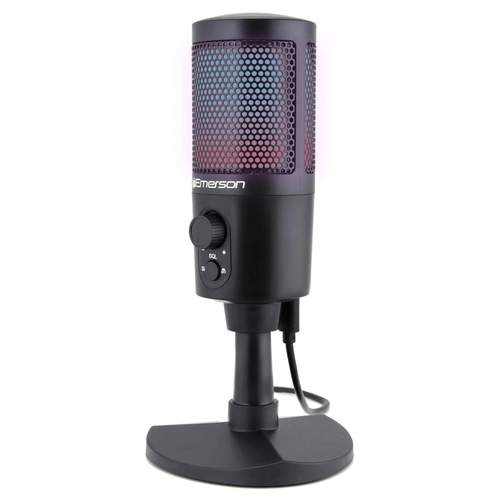 Emerson EAM-9050 Pro RGB Gaming & Streaming Microphone