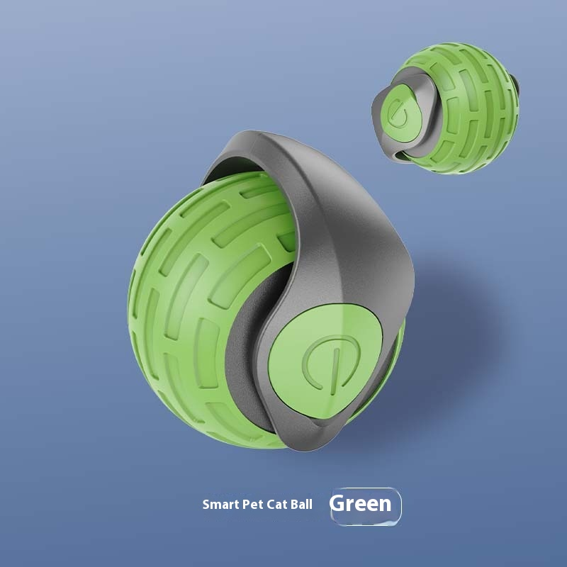 AetherRoll Smart Interactive Cat Ball – USB Rechargeable Motion Toy