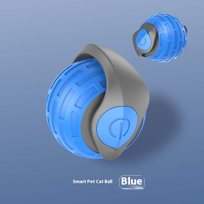 AetherRoll Smart Interactive Cat Ball – USB Rechargeable Motion Toy