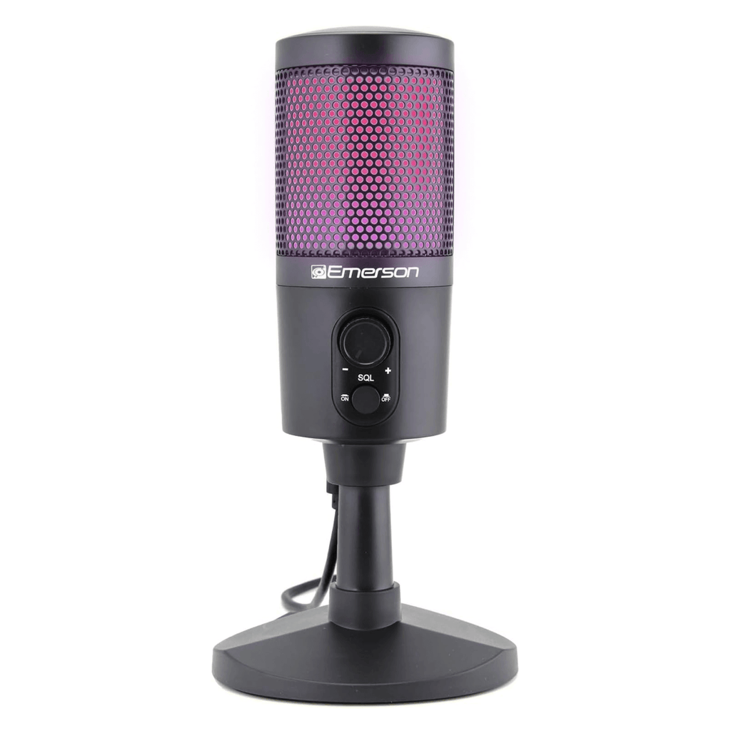 Emerson EAM-9050 Pro RGB Gaming & Streaming Microphone