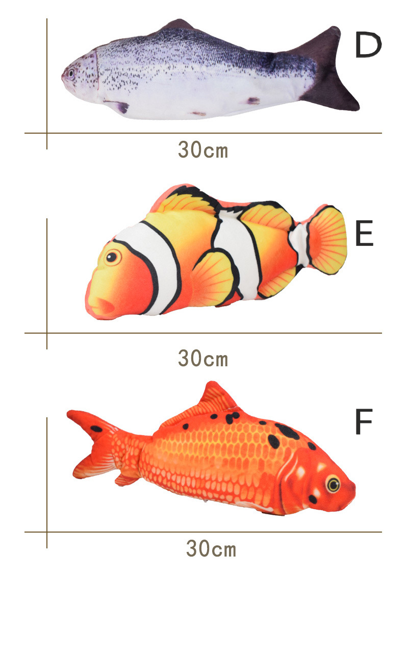 EliteHunter Electronic Floppy Fish Cat Toy – Realistic Moving Fish for Ultimate Play