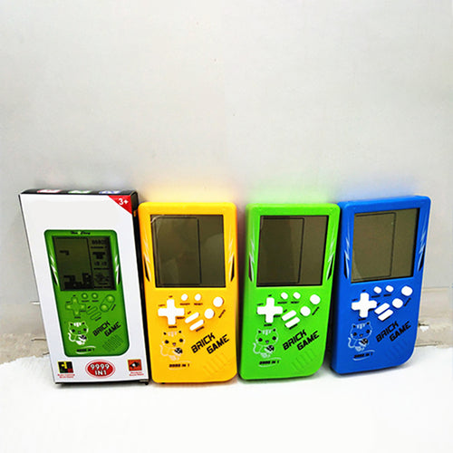 RetroQuest Classic Tetris Handheld Game Player – Yellow Edition