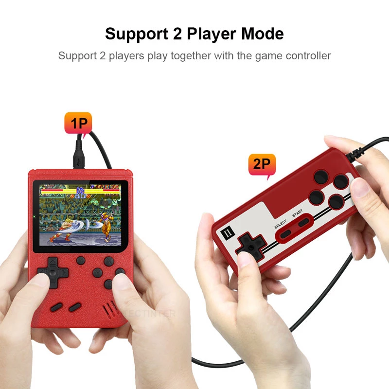 RetroVault 400-in-1 Classic Handheld Game Console – Portable Retro Gaming System