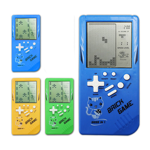 RetroQuest Classic Tetris Handheld Game Player – Yellow Edition