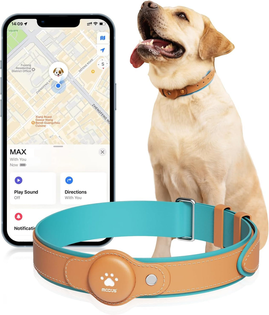 ApexGuard Find My GPS Pet Tracker Collar – No Monthly Fees