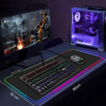 Ninja Dragons ShadowForge RGB Gaming Mouse Pad – 13 Lighting Modes