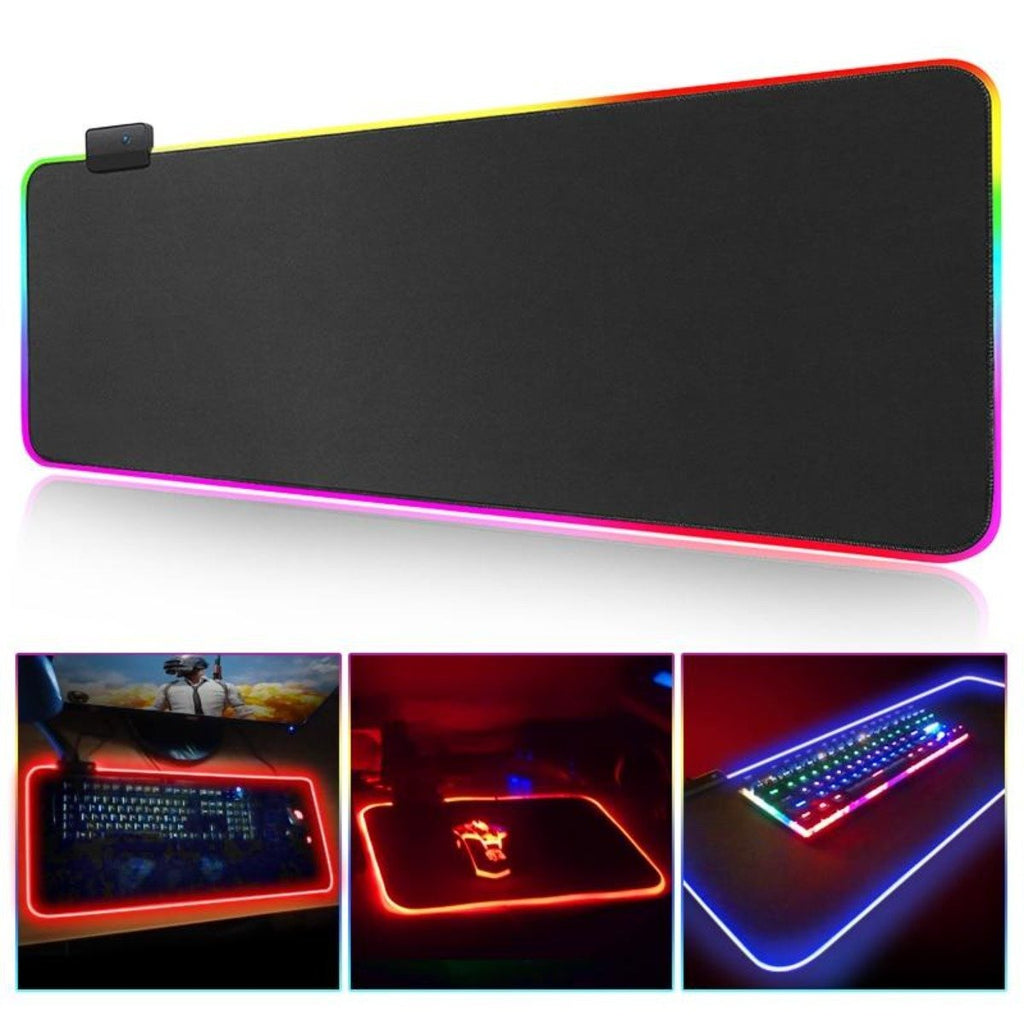Ninja Dragons ShadowForge RGB Gaming Mouse Pad – 13 Lighting Modes