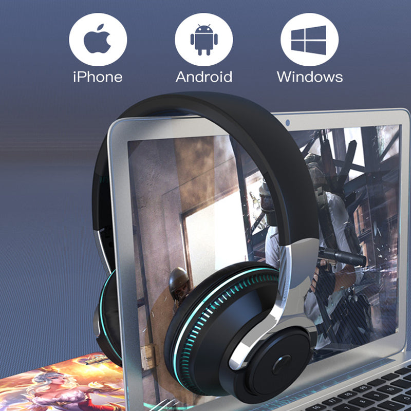 Dragon TX-Alpha Wireless Bluetooth 5.1 Gaming Headset – Heavy Bass & RGB Immersion